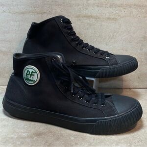 P.F. Flyers Men's Black Canvas Sneakers